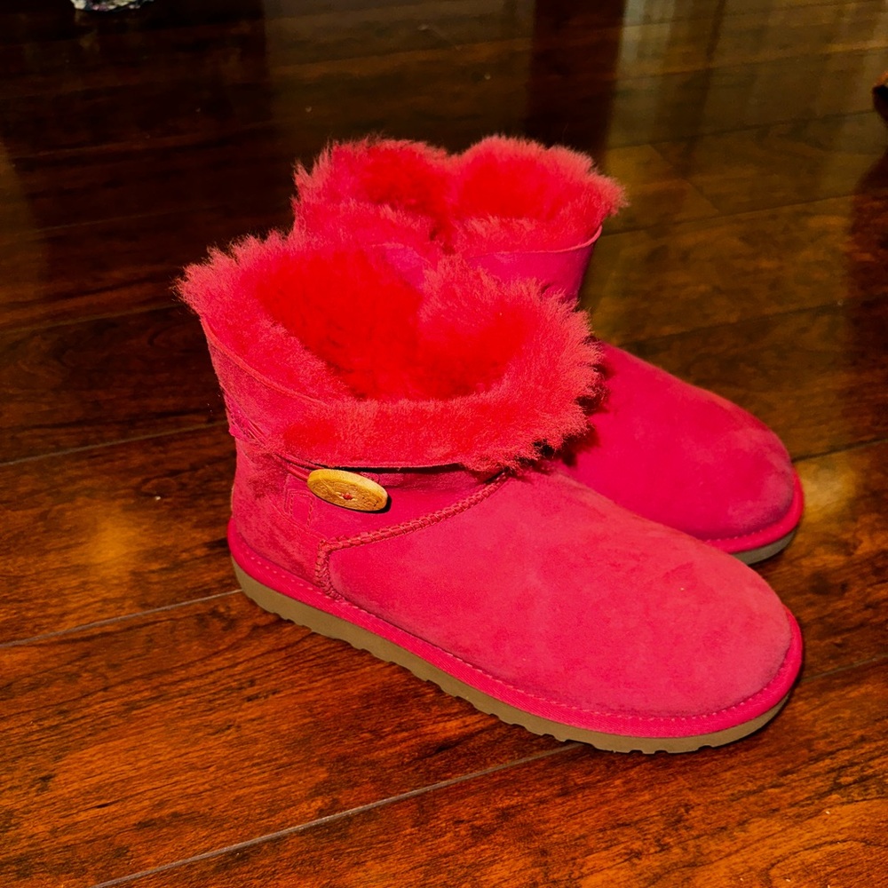 Ugg Bailey Boots Hot Pink